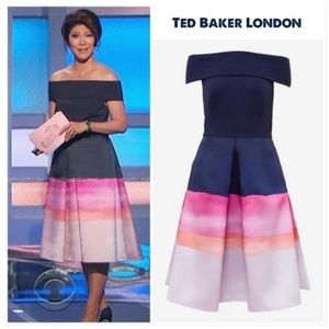 Ted Baker Hollii Marina Mosaic Cocktail Dress